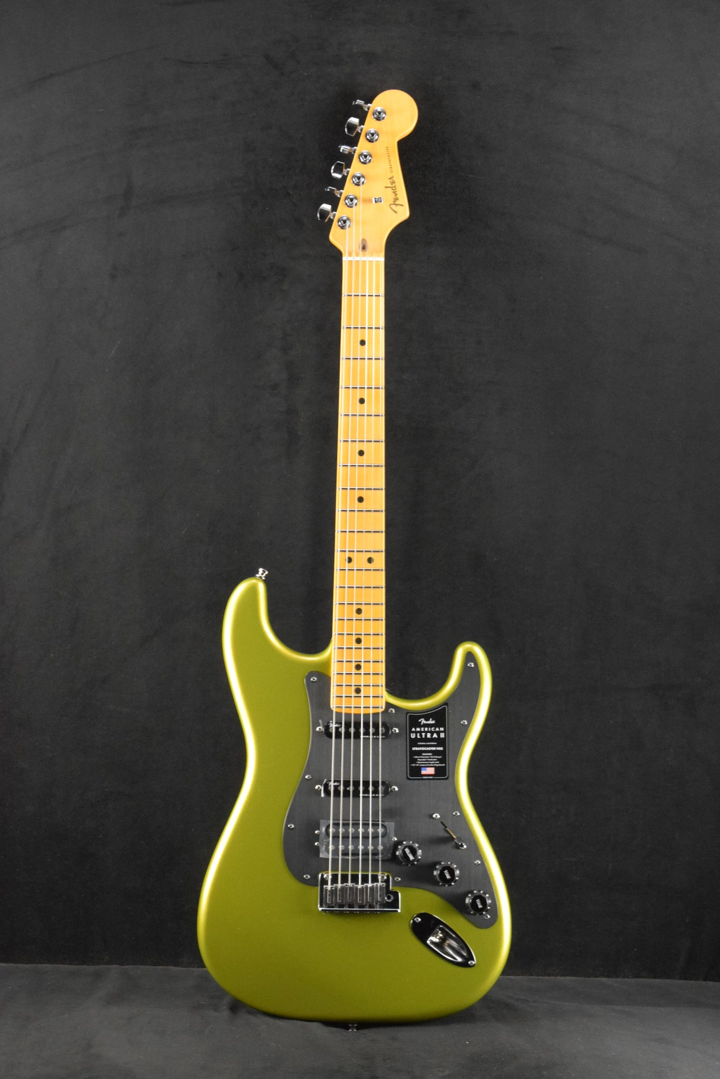 Fender American Ultra II Stratocaster HSS Maple Fingerboard Solar Flare