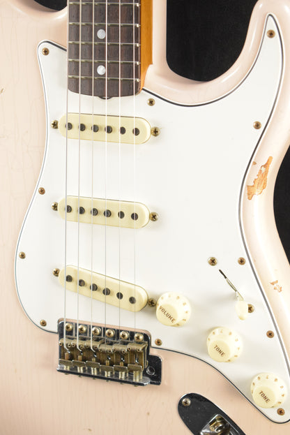 Fender Limited Edition '64 Stratocaster Relic - Super Faded Aged Shell Pink