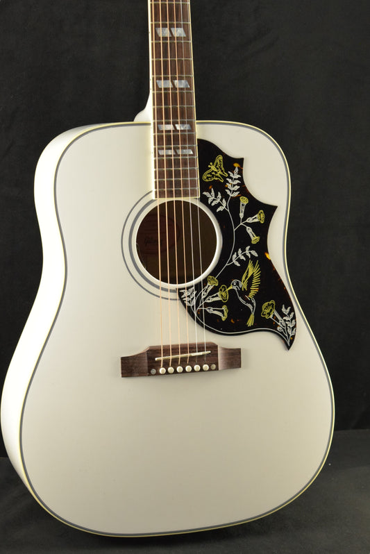 Gibson Custom Shop Hummingbird Maple Alpine White Gloss NH