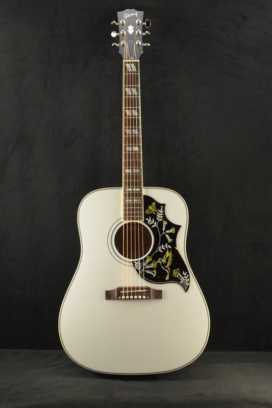 Gibson Custom Shop Hummingbird Maple Alpine White Gloss NH