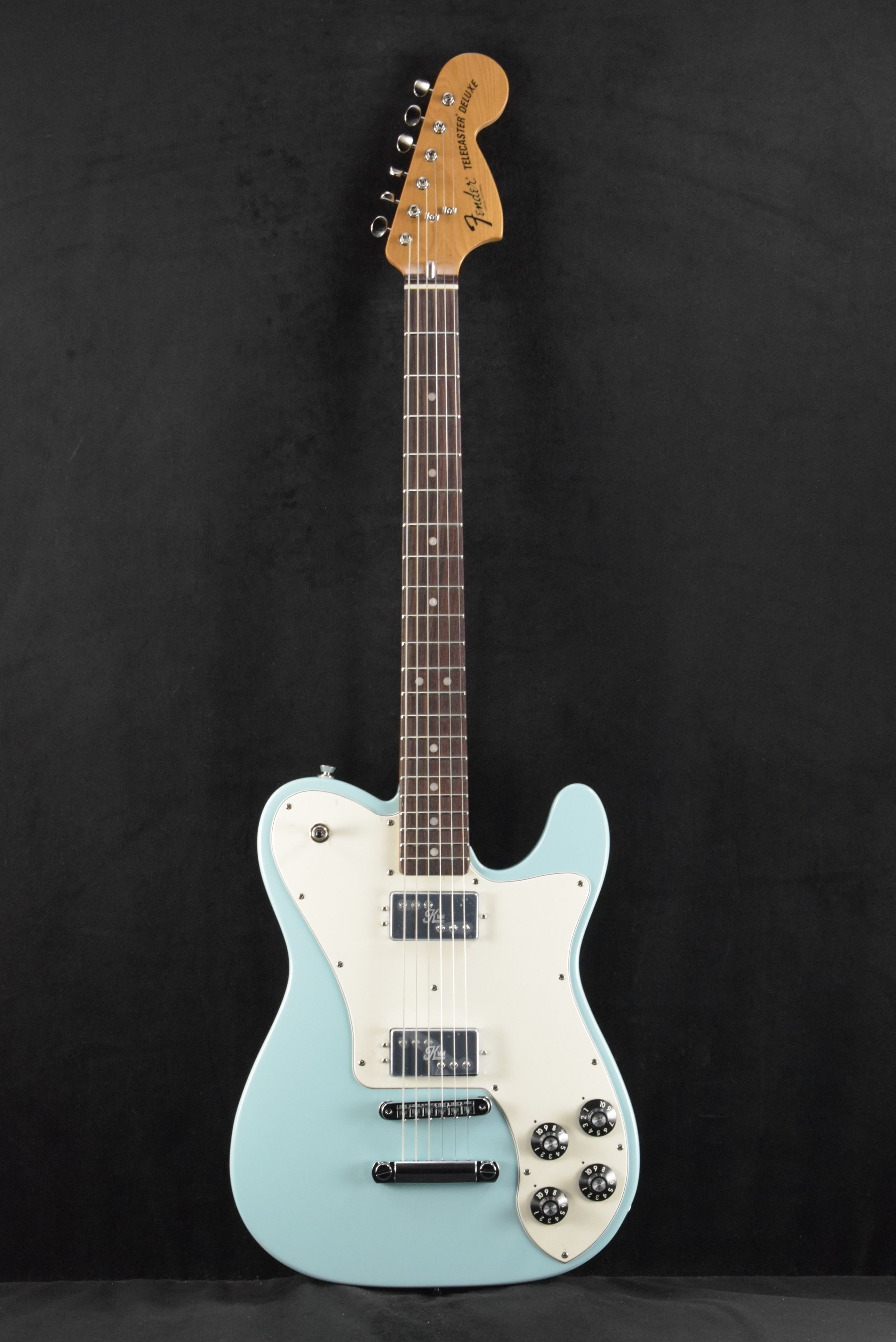 Fender Kingfish Delta Day Telecaster Deluxe Daphne Blue Rosewood