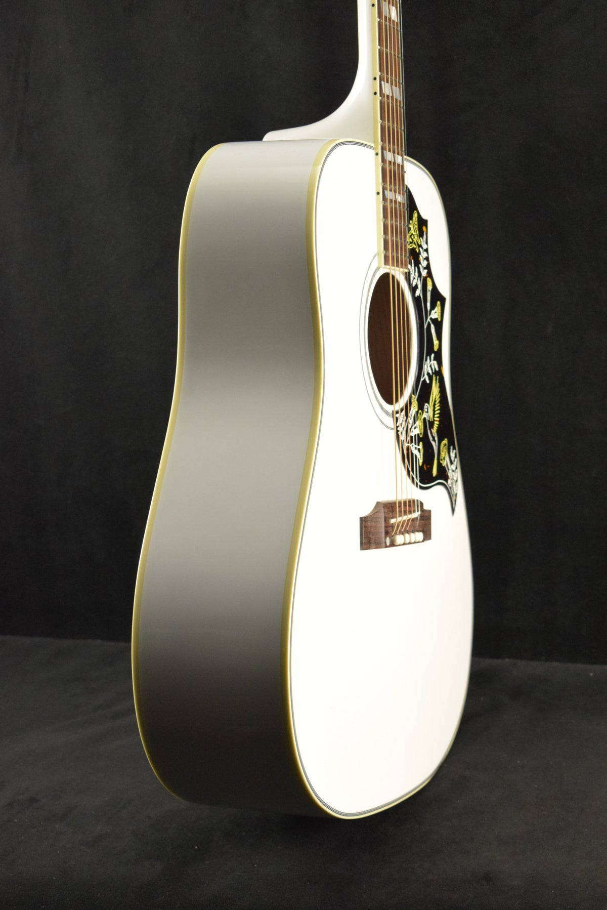 Gibson Custom Shop Hummingbird Maple Alpine White Gloss NH