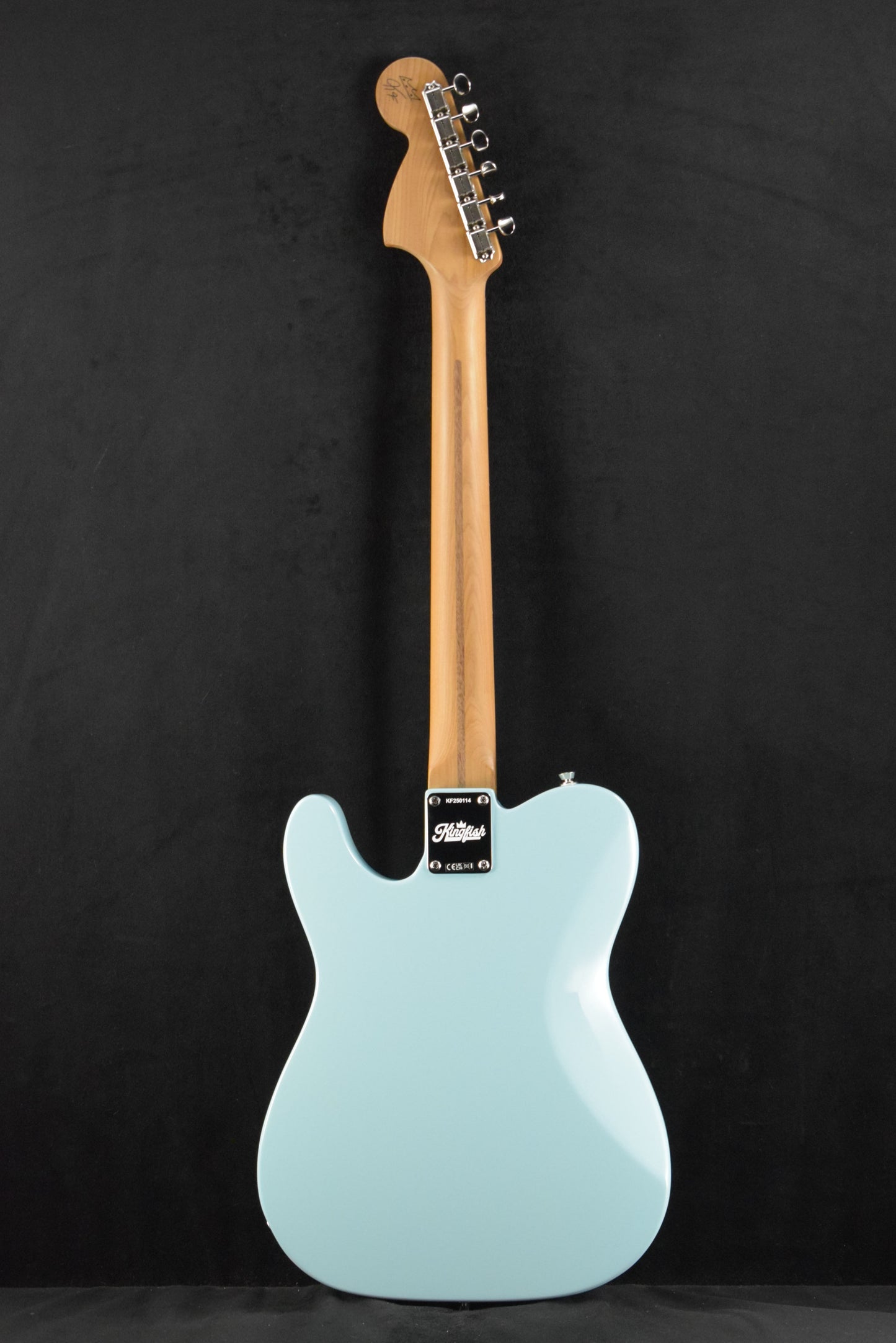 Fender Kingfish Delta Day Telecaster Deluxe Daphne Blue Rosewood Fingerboard