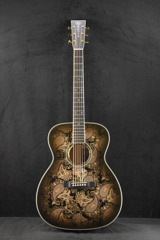 Martin Custom Shop M/0000 Paisley Ember Burst #8