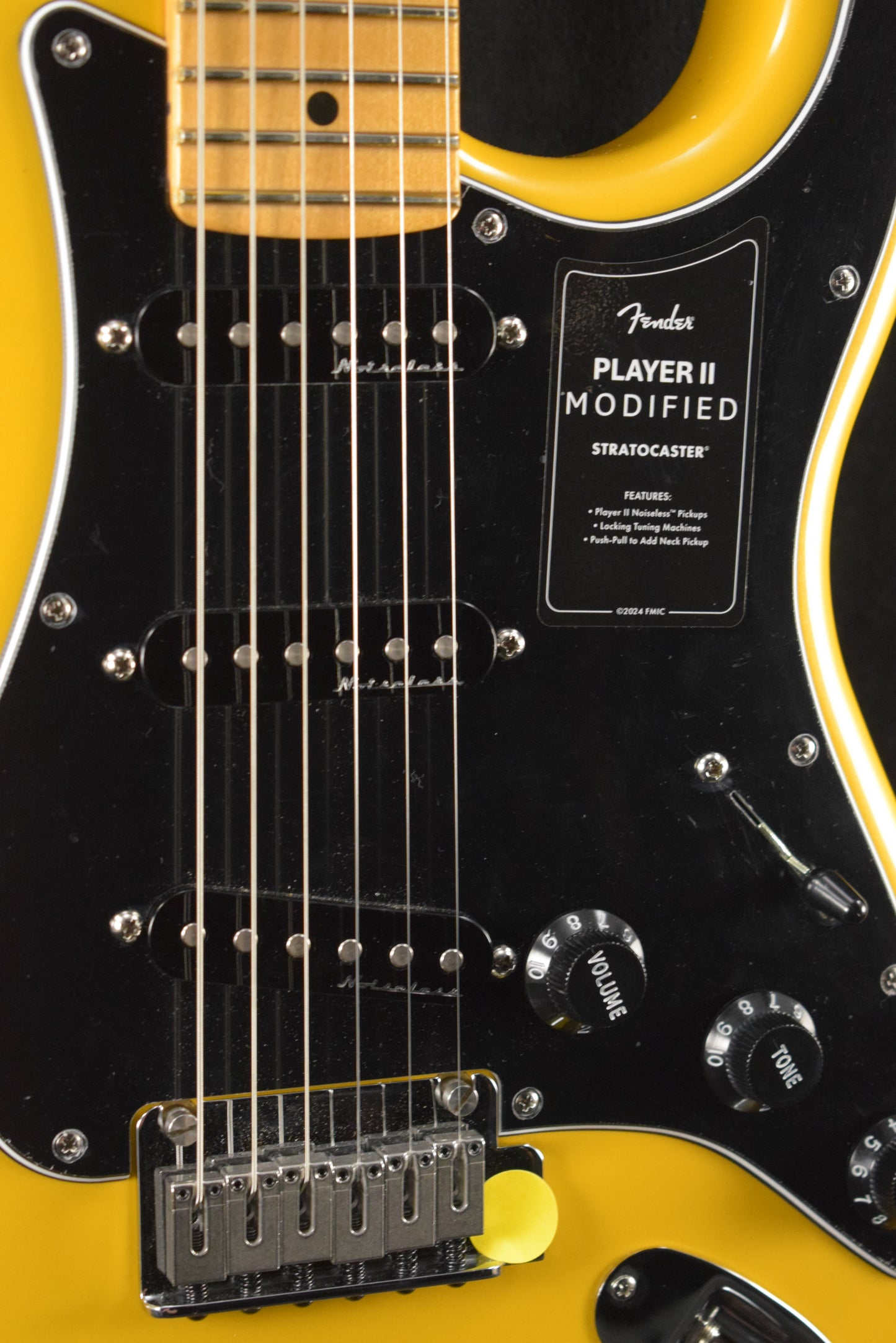 Fender Player II Modified Stratocaster Sunshine Yellow Maple Fingerboard