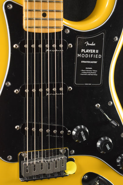 Fender Player II Modified Stratocaster Sunshine Yellow Maple Fingerboard