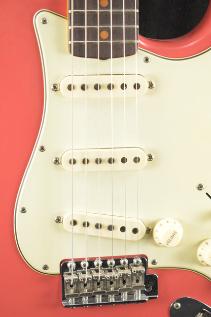 Fender '64 Stratocaster Journeyman Relic w/Closet Classic Hardware - Faded Aged Fiesta Red