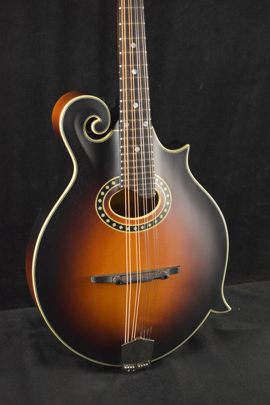 Eastman MD314E-SB F-Style Oval-Hole Electric Mandolin Sunburst Satin Finish