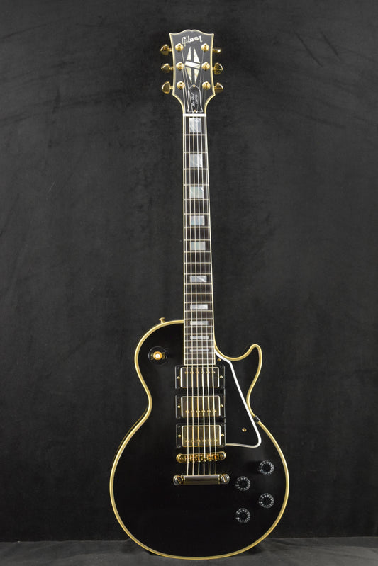 Gibson Custom Shop Les Paul Custom Chambered Body Slim Neck 3 Pickup Ebony VOS GH Fuller's Exclusive