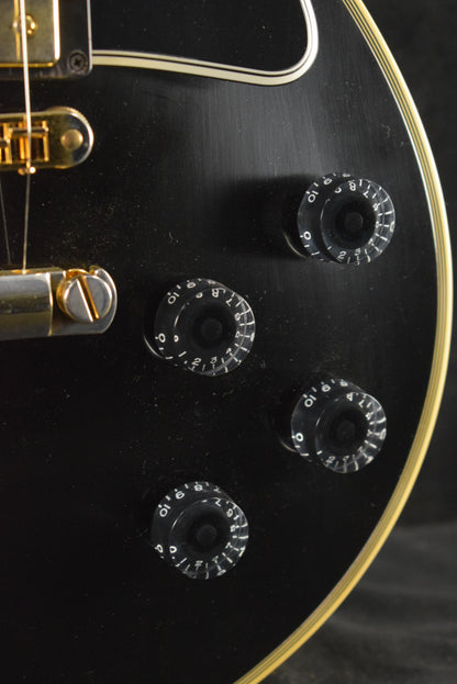 Gibson Custom Shop Les Paul Custom Chambered Body Slim Neck 3 Pickup Ebony VOS GH Fuller's Exclusive