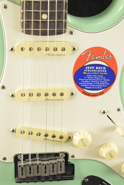 Fender Jeff Beck Stratocaster Surf Green Rosewood Fingerboard