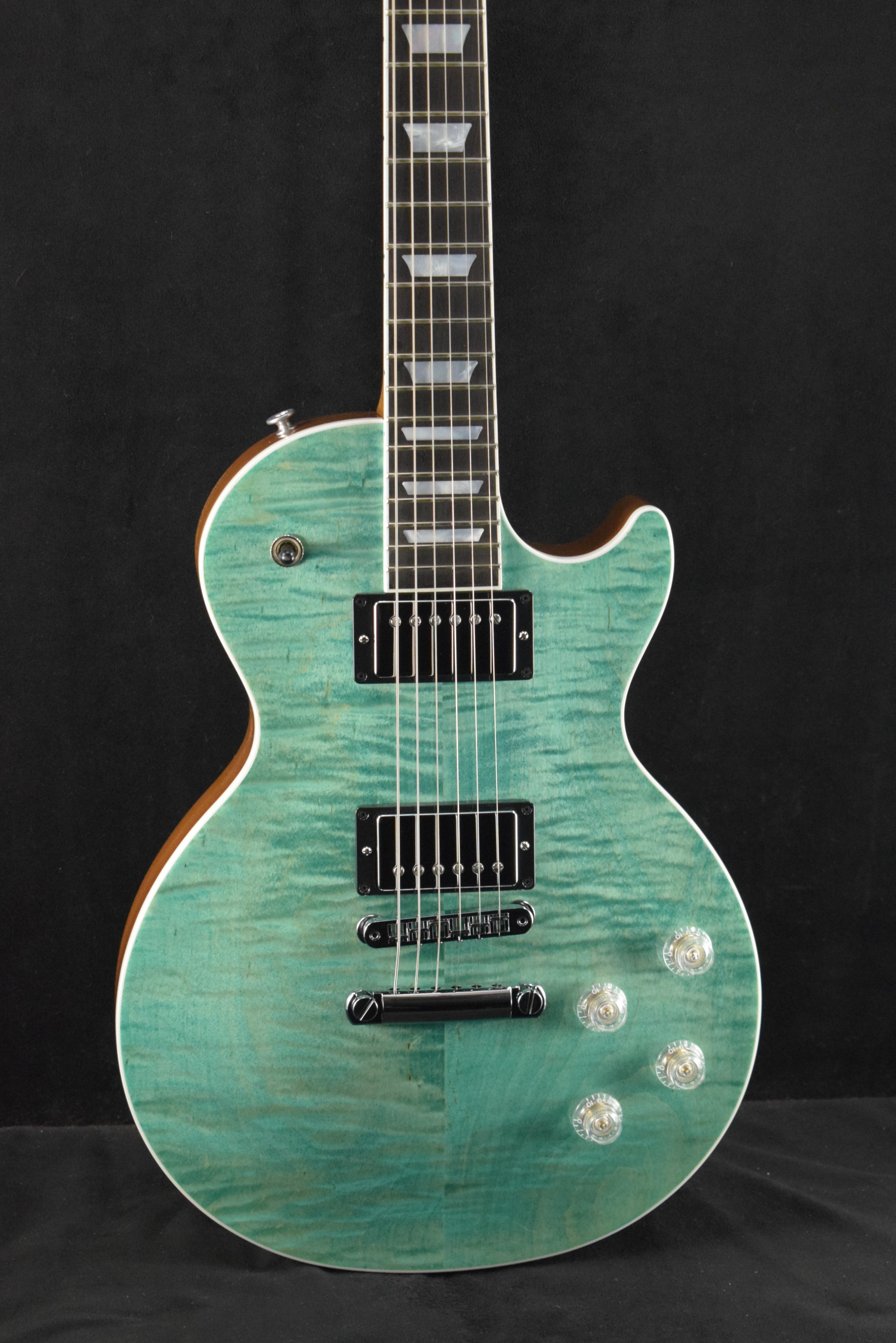 Gibson Les Paul Modern Figured Seafoam Green – Fuller's Guitar