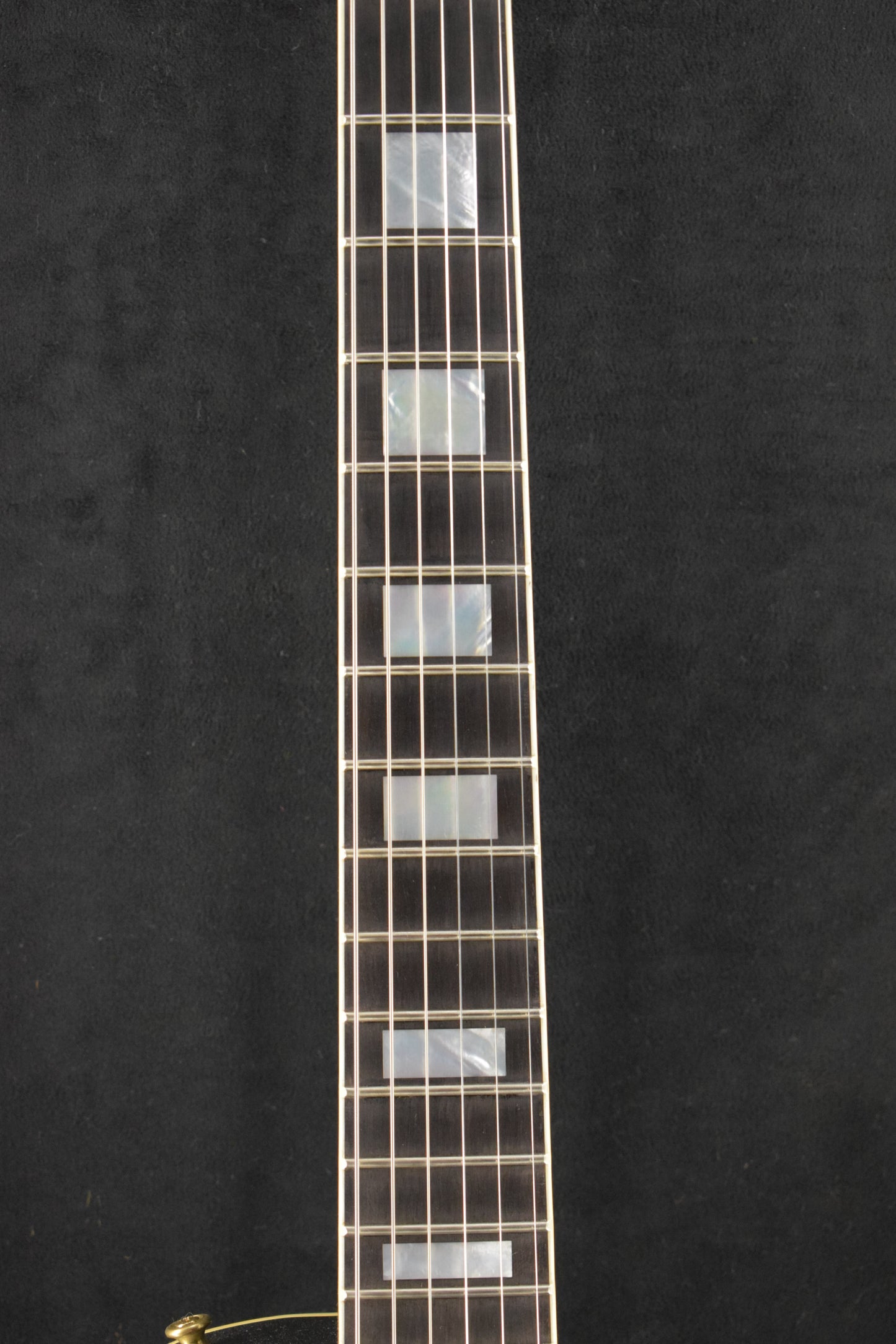 Gibson Custom Shop Les Paul Custom Chambered Body Slim Neck 3 Pickup Ebony VOS GH Fuller's Exclusive