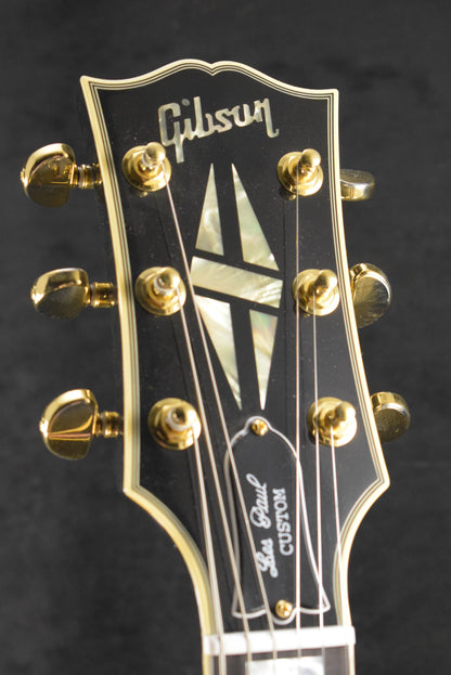 Gibson Custom Shop Les Paul Custom Chambered Body Slim Neck 3 Pickup Ebony VOS GH Fuller's Exclusive