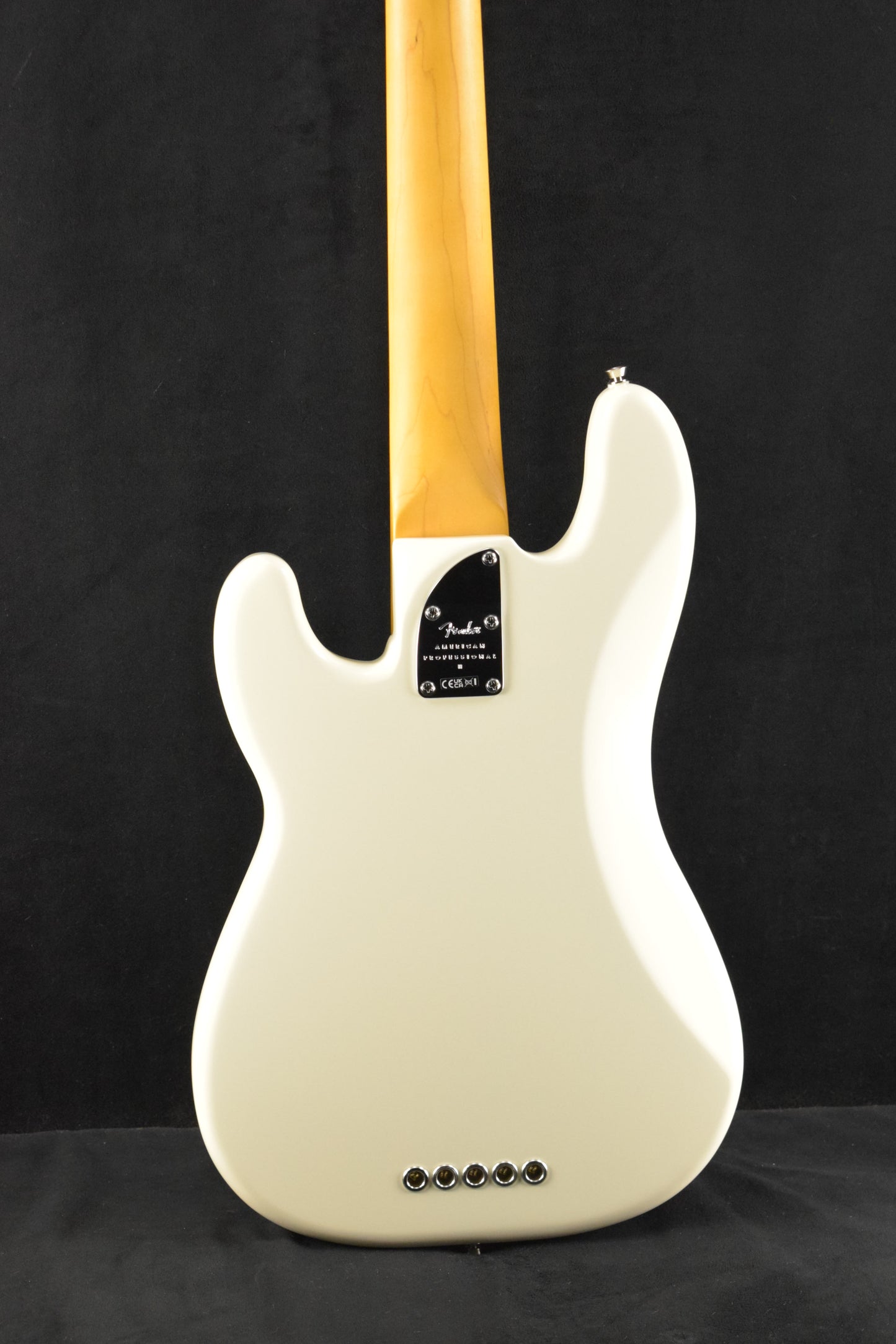 Fender American Professional II Precision Bass V Olympic White Rosewood Fingerboard