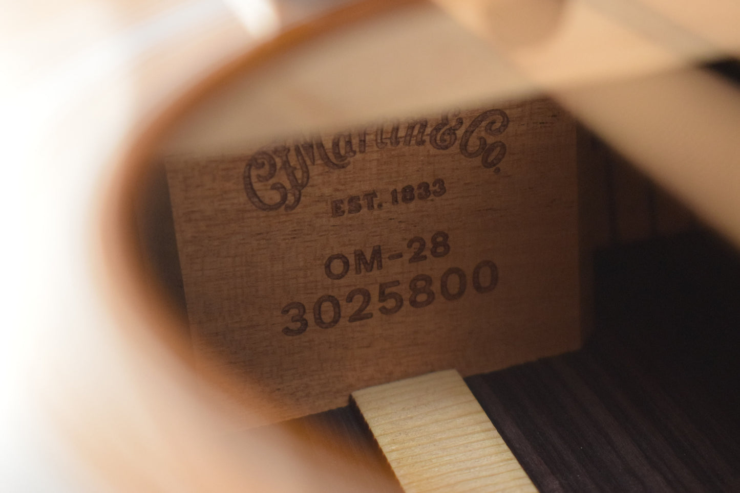 Martin OM-28 Gloss 1933 Ambertone