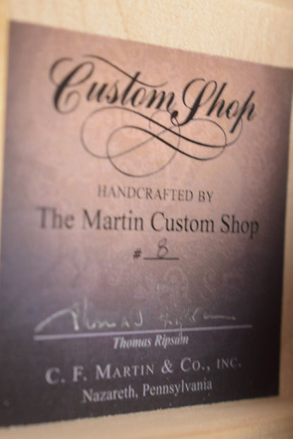 Martin Custom Shop M/0000 Paisley Ember Burst #8