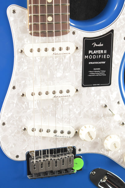 Fender Player II Modified Stratocaster Electric Blue Rosewood Fingerboard