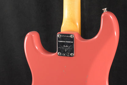 Fender '64 Stratocaster Journeyman Relic w/Closet Classic Hardware - Faded Aged Fiesta Red