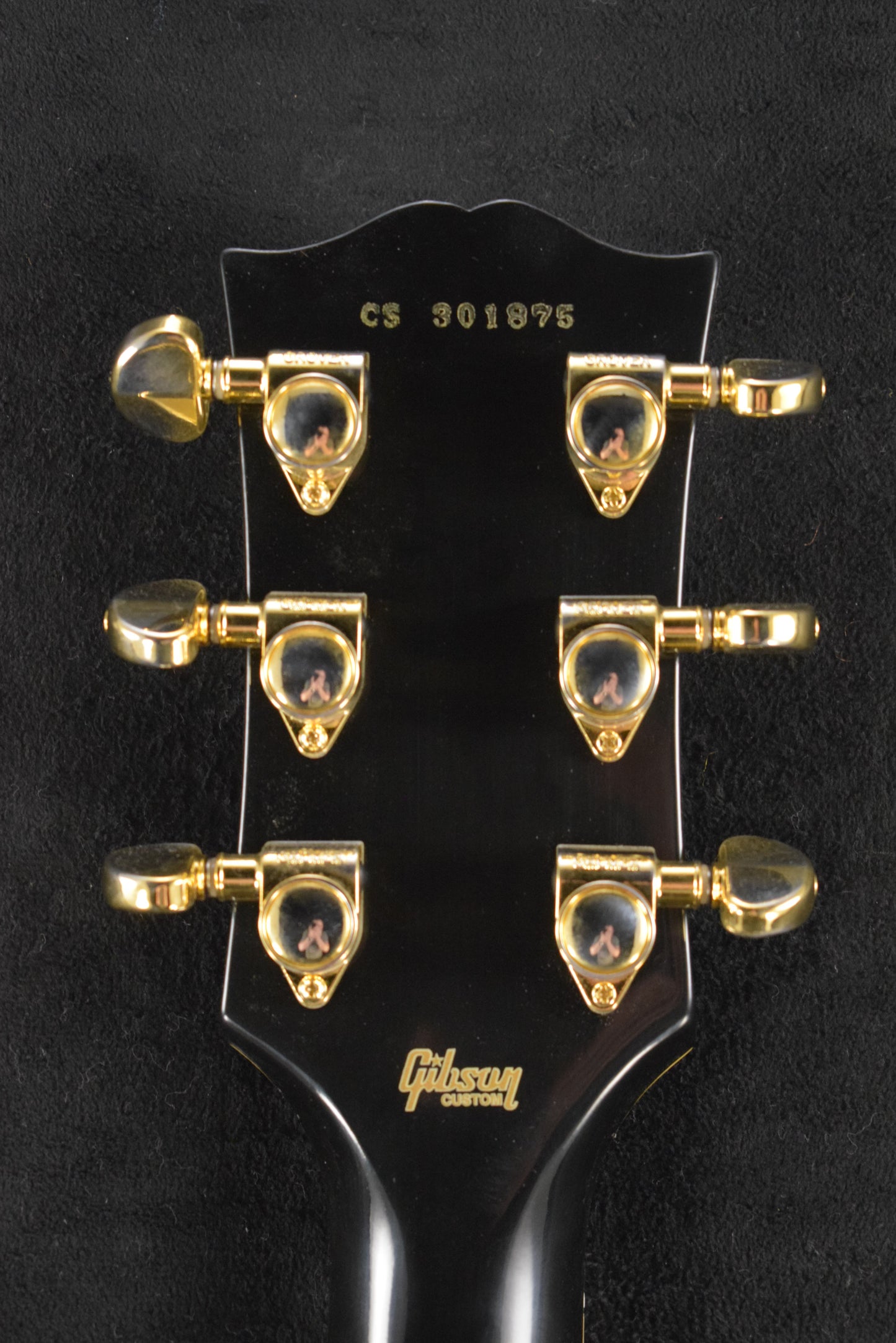 Gibson Custom Shop Les Paul Custom Chambered Body Slim Neck 3 Pickup Ebony VOS GH Fuller's Exclusive