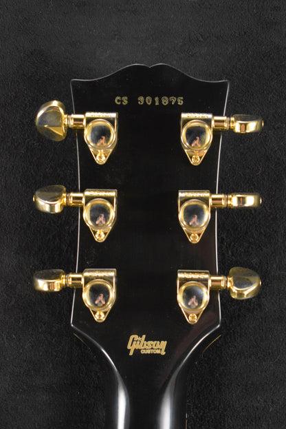 Gibson Custom Shop Les Paul Custom Chambered Body Slim Neck 3 Pickup Ebony VOS GH Fuller's Exclusive