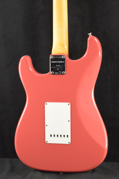 Fender '64 Stratocaster Journeyman Relic w/Closet Classic Hardware - Faded Aged Fiesta Red