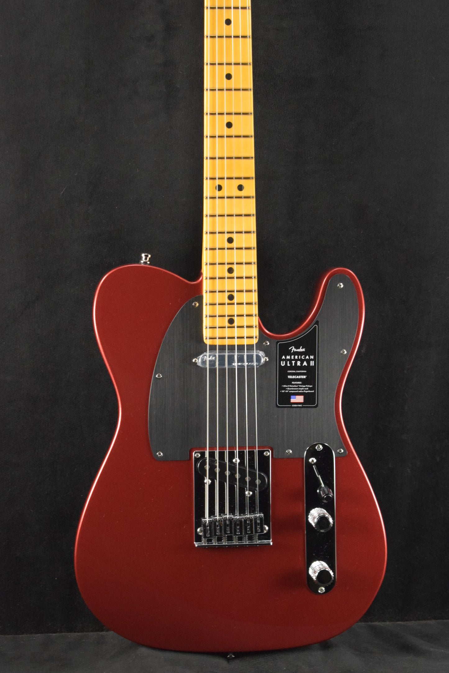 Fender American Ultra II Telecaster Sinister Red Maple Fingerboard