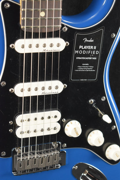 Fender Player II Modified Stratocaster Electric Blue Rosewood Fingerboard