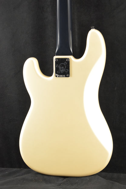 Fender Duff McKagan Deluxe Precision Bass White Pearl Rosewood Fingerboard