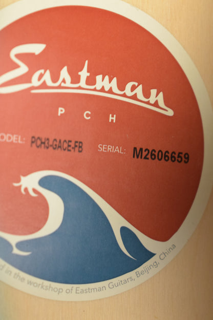 Eastman PCH3-GACE-FB Grand Auditorium Acoustic/Electric Faded Blue Truetone Gloss