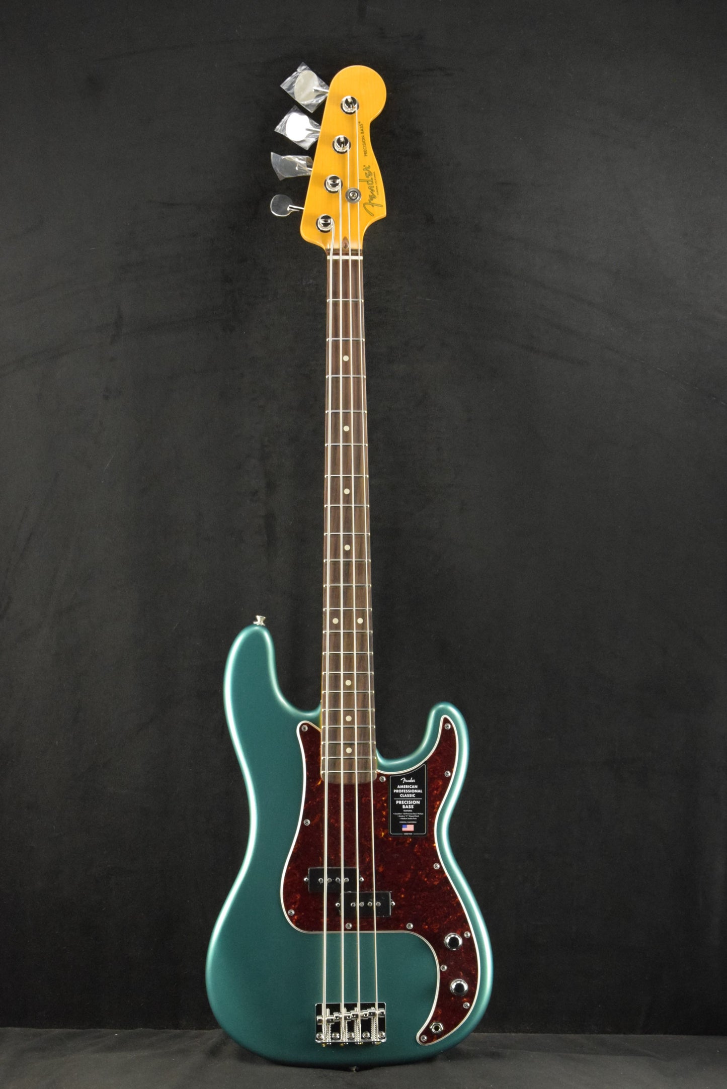 Fender American Professional Classic Precision Bass Rosewood Fingerboard Faded Sherwood Green Metallic