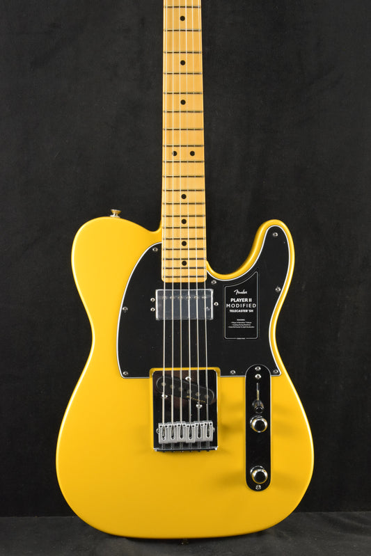 Fender Player II Modified Telecaster SH Sunshine Yellow Maple Fingerboard