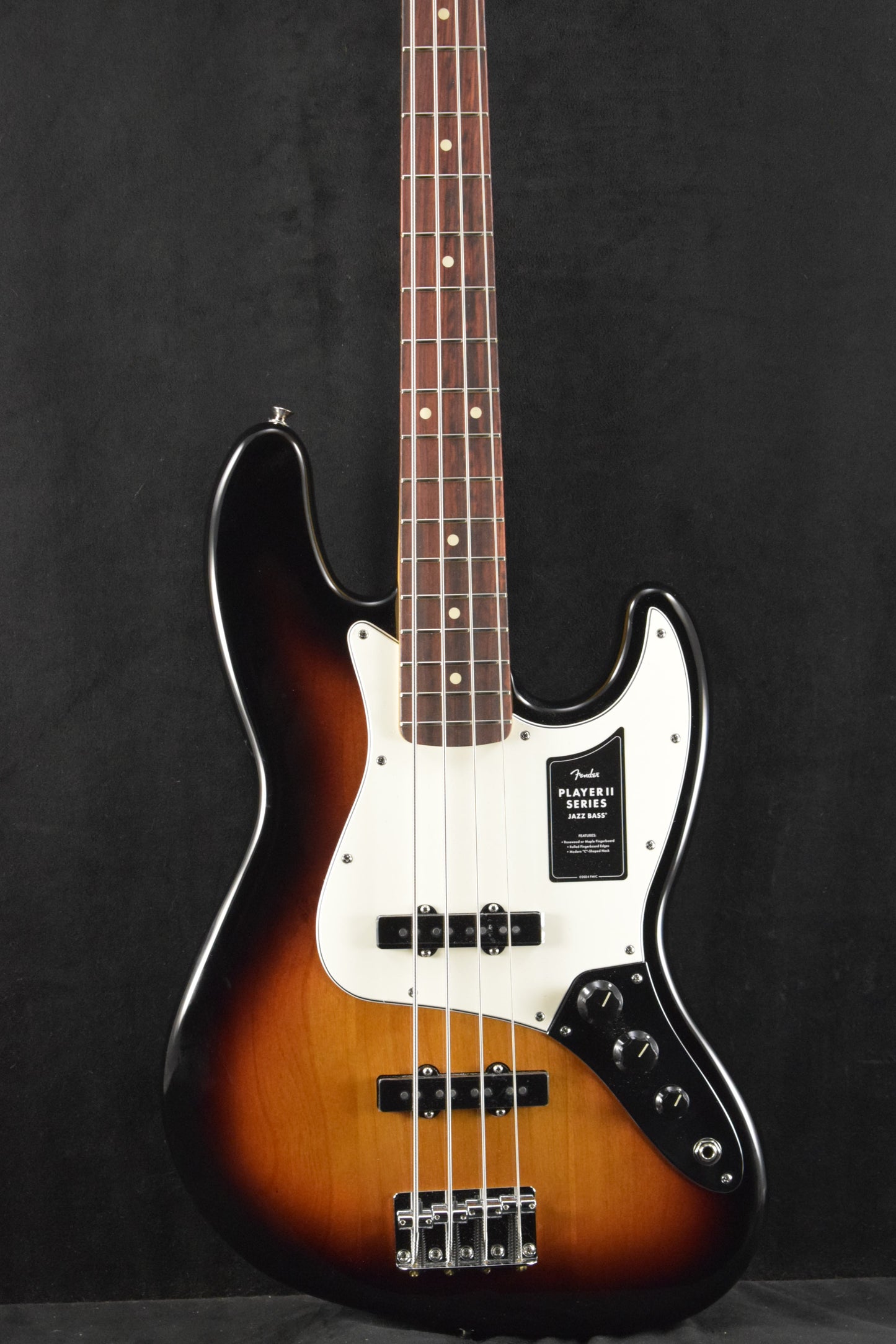 Fender Player II Jazz Bass 3-Color Sunburst Rosewood Fingerboard