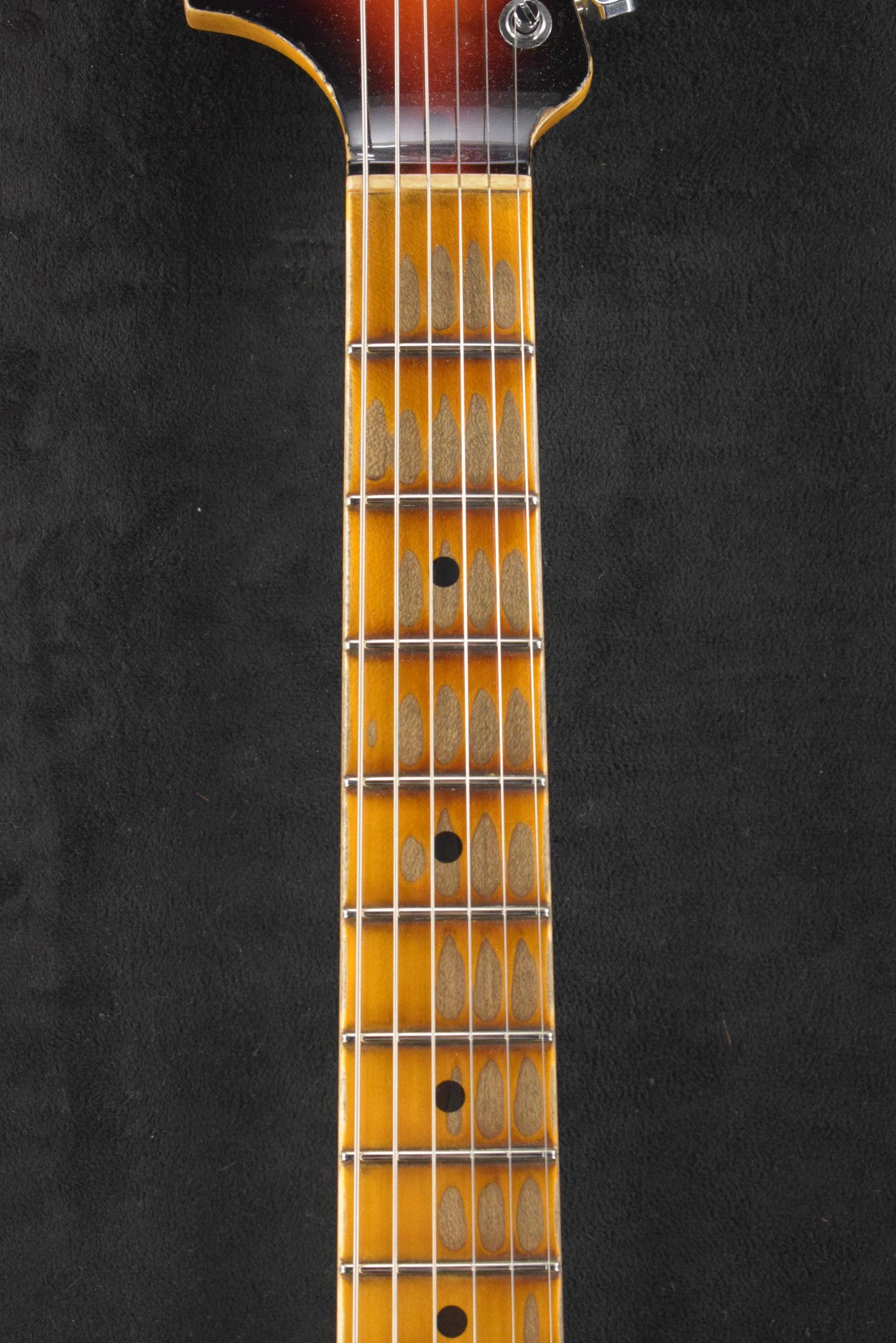 Fender 1969 Stratocaster Heavy Relic Aged Target 3-Color Sunburst with Matching Headcap
