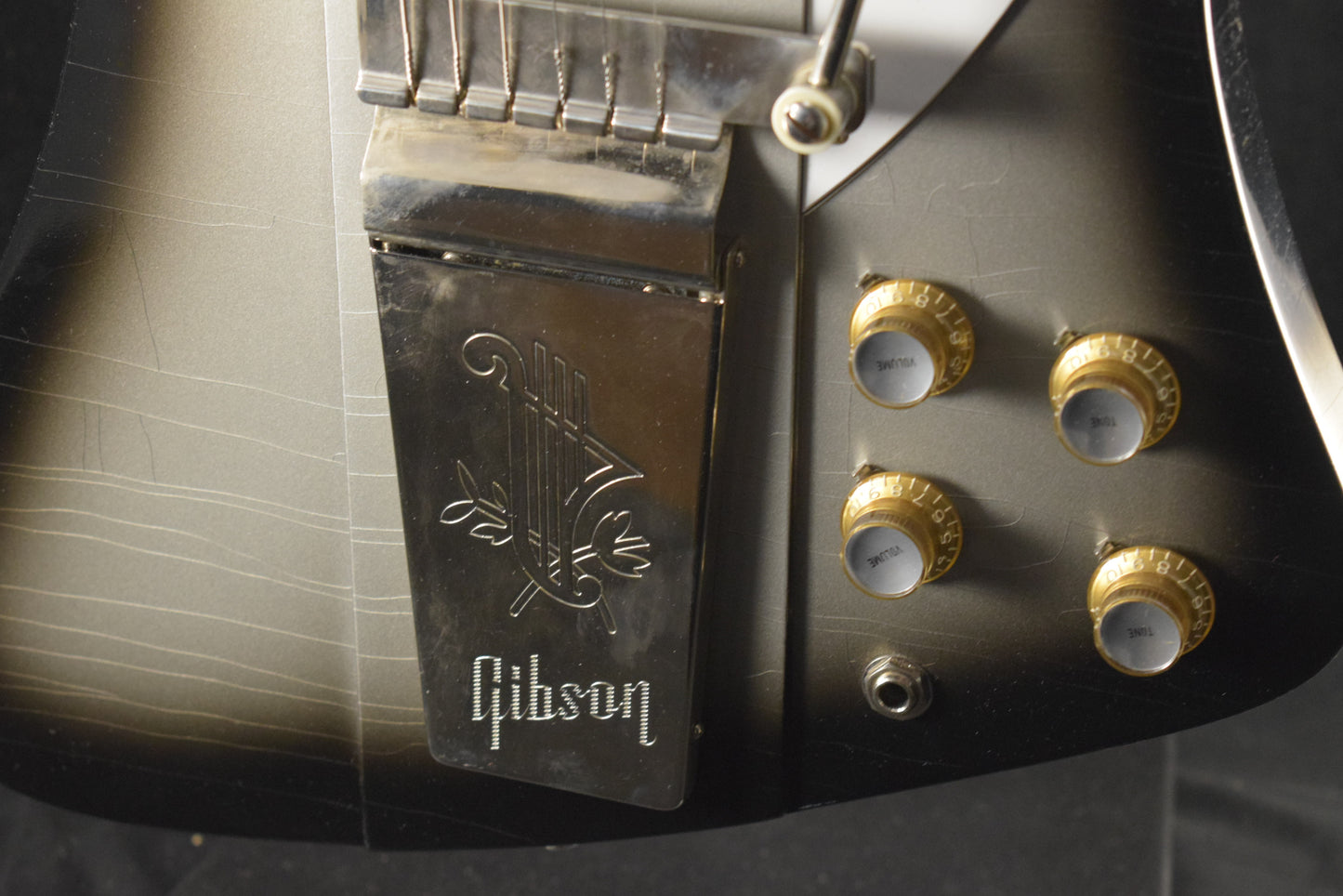 Gibson Murphy Lab 1963 Firebird V With Maestro Vibrola "Silverbird" Light Aged Fuller's Exclusive