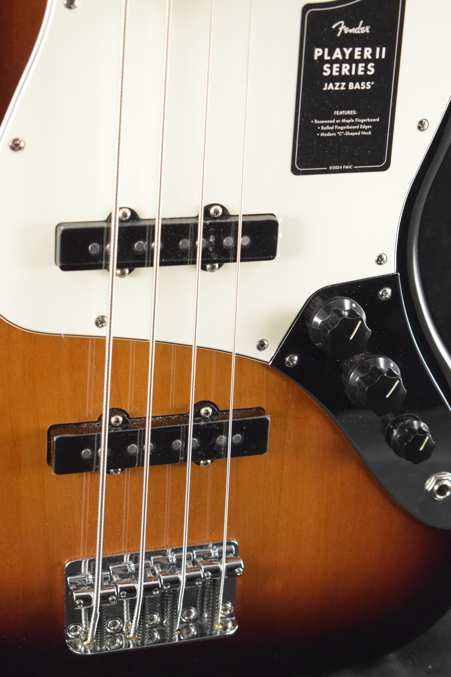 Fender Player II Jazz Bass 3-Color Sunburst Rosewood Fingerboard