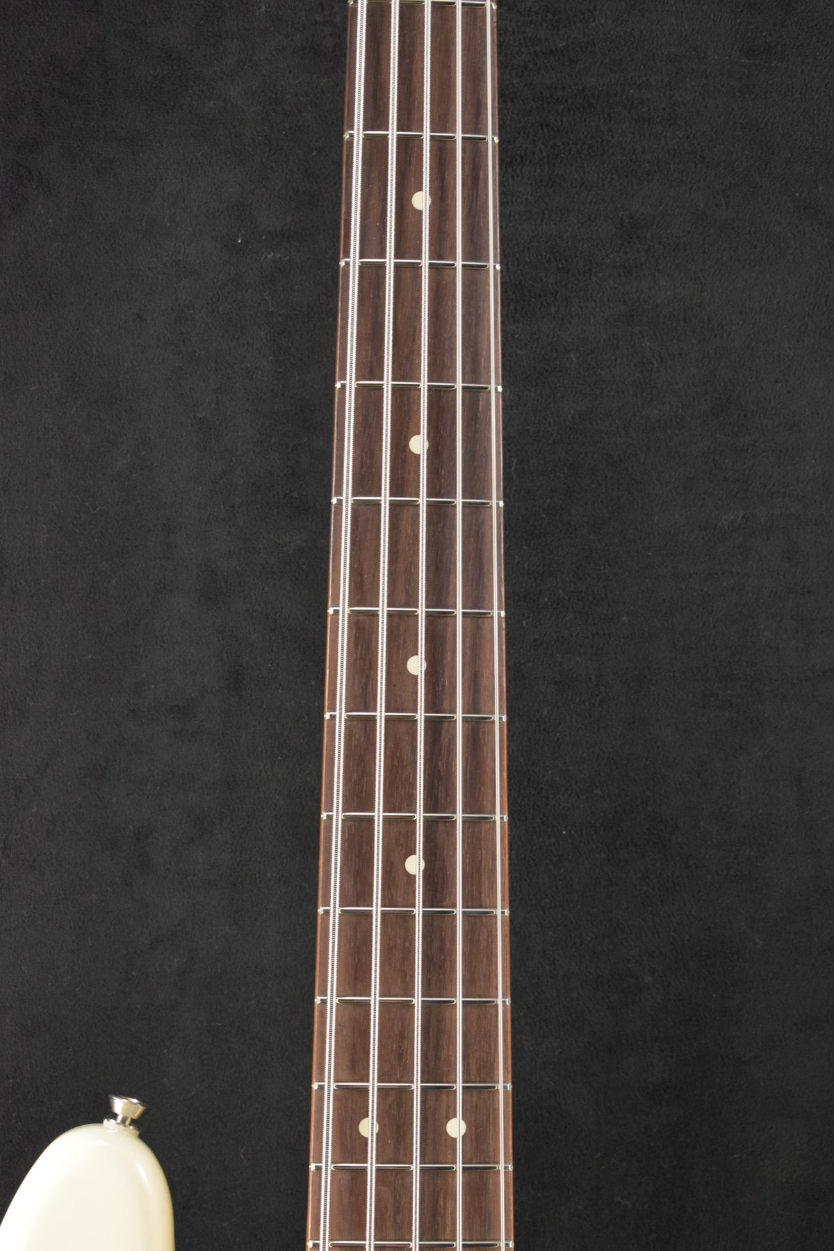 Fender American Professional Jazz Bass V Olympic White Rosewood Fingerboard
