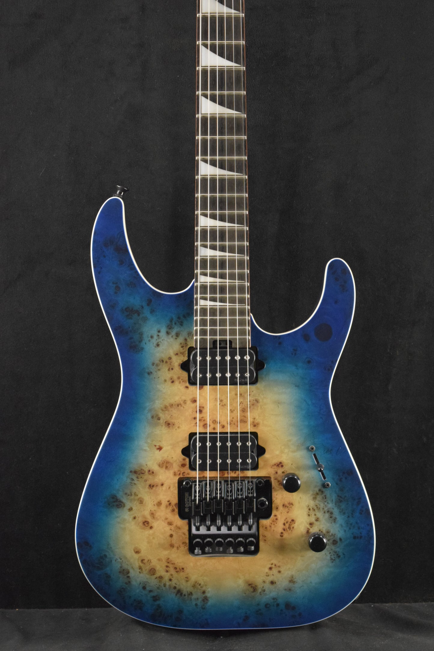 Jackson MJ Series Dinky DKRP Transparent Blue Made in Japan