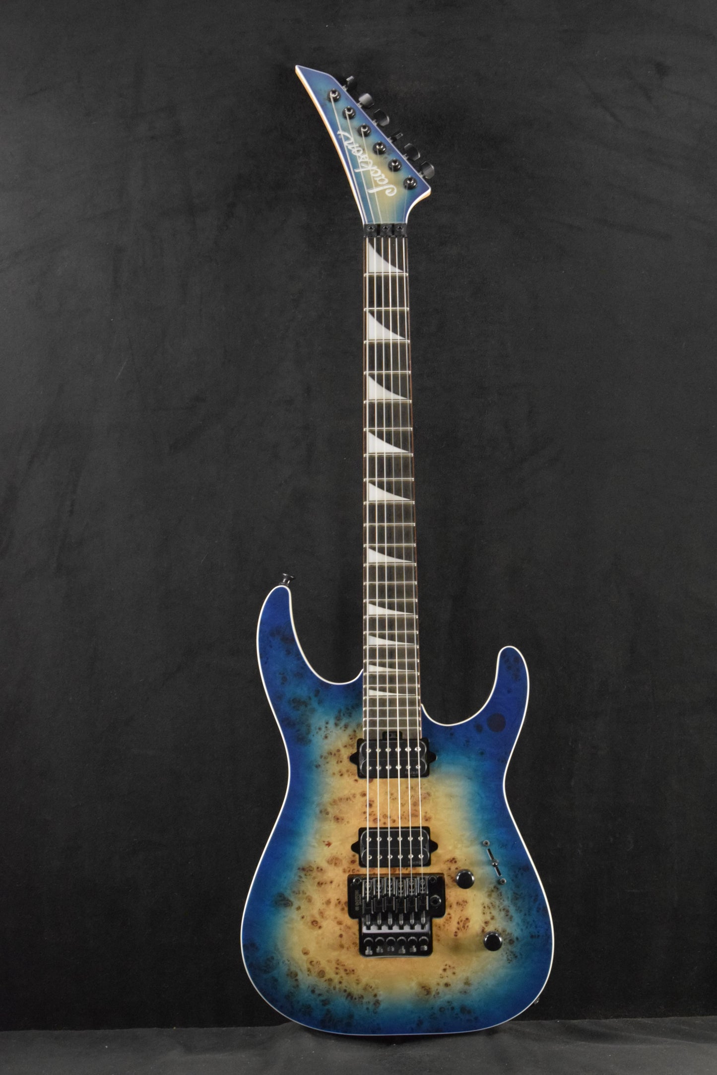 Jackson MJ Series Dinky DKRP Transparent Blue Made in Japan