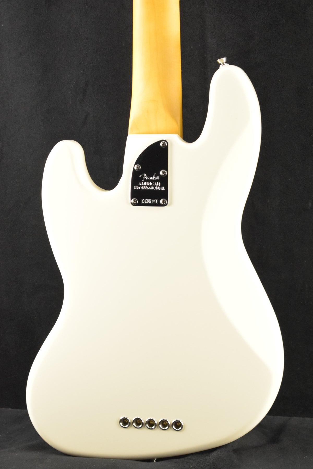 Fender American Professional Jazz Bass V Olympic White Rosewood Fingerboard