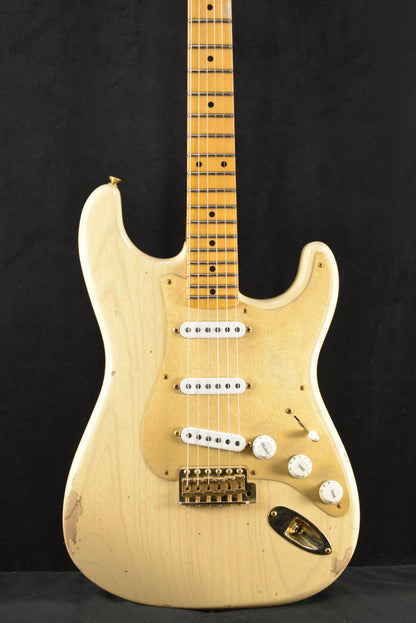 Fender Limited Edition 1955 "Bone-Tone" Strat Relic - Aged Honey Blonde