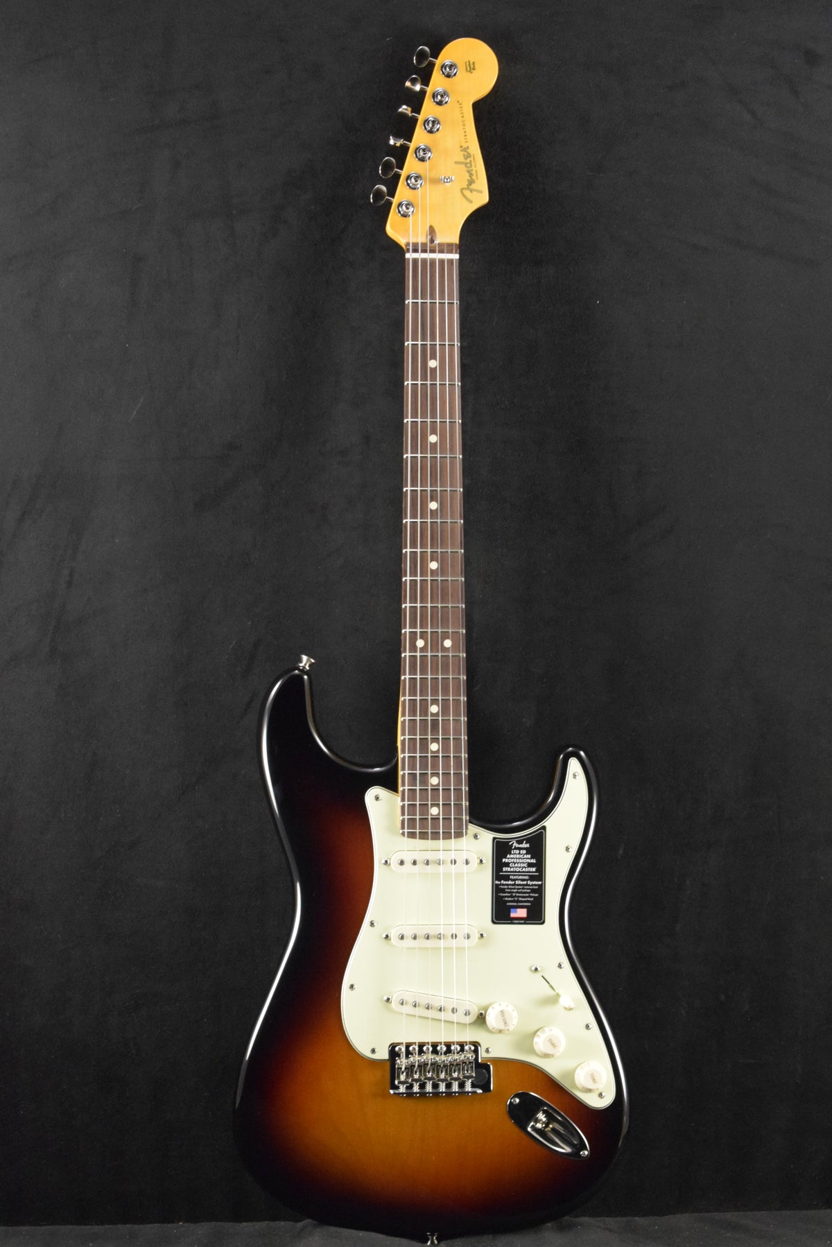 Fender Limited Edition American Professional Classic Stratocaster featuring the Fender Silent System 3-Color Sunburst