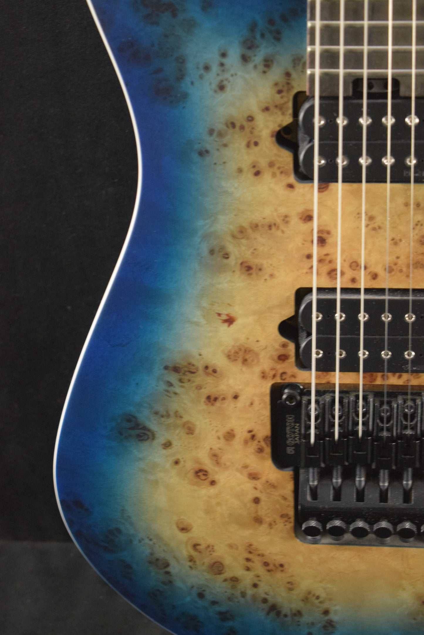 Jackson MJ Series Dinky DKRP Transparent Blue Made in Japan