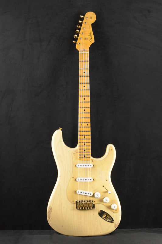 Fender Limited Edition 1955 "Bone-Tone" Strat Relic - Aged Honey Blonde