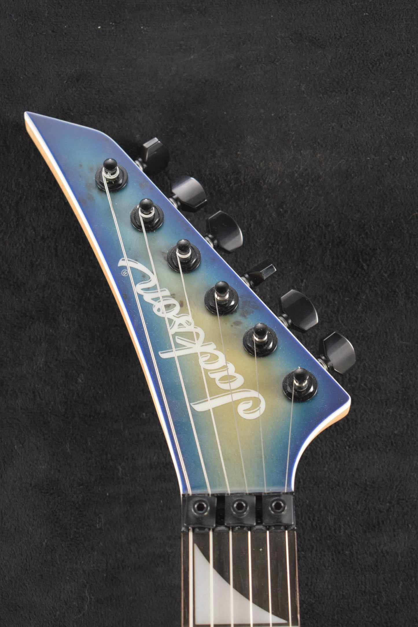 Jackson MJ Series Dinky DKRP Transparent Blue Made in Japan