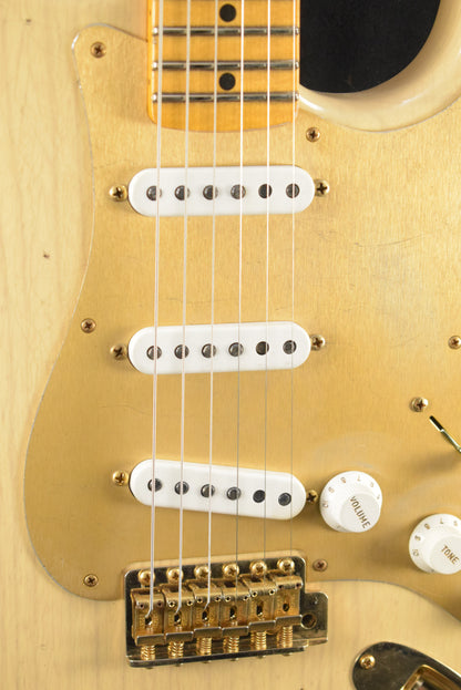 Fender Limited Edition 1955 "Bone-Tone" Strat Relic - Aged Honey Blonde