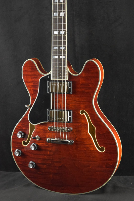 Eastman T486L Left-Handed 16" Thinline Classic Truetone Gloss