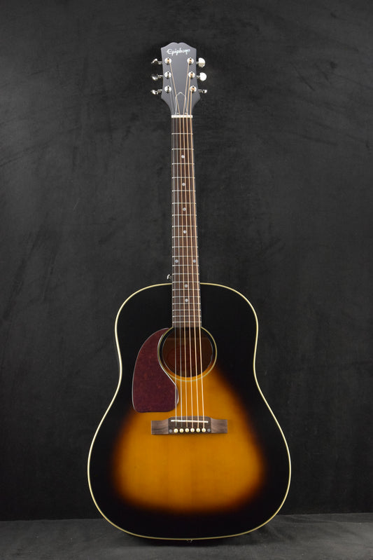 Epiphone J-45 Standard Left-Handed Vintage Sunburst w/Premium Gig Bag
