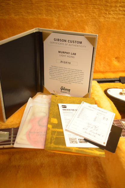 Gibson Murphy Lab 1963 Firebird V With Maestro Vibrola "Silverbird" Light Aged Fuller's Exclusive