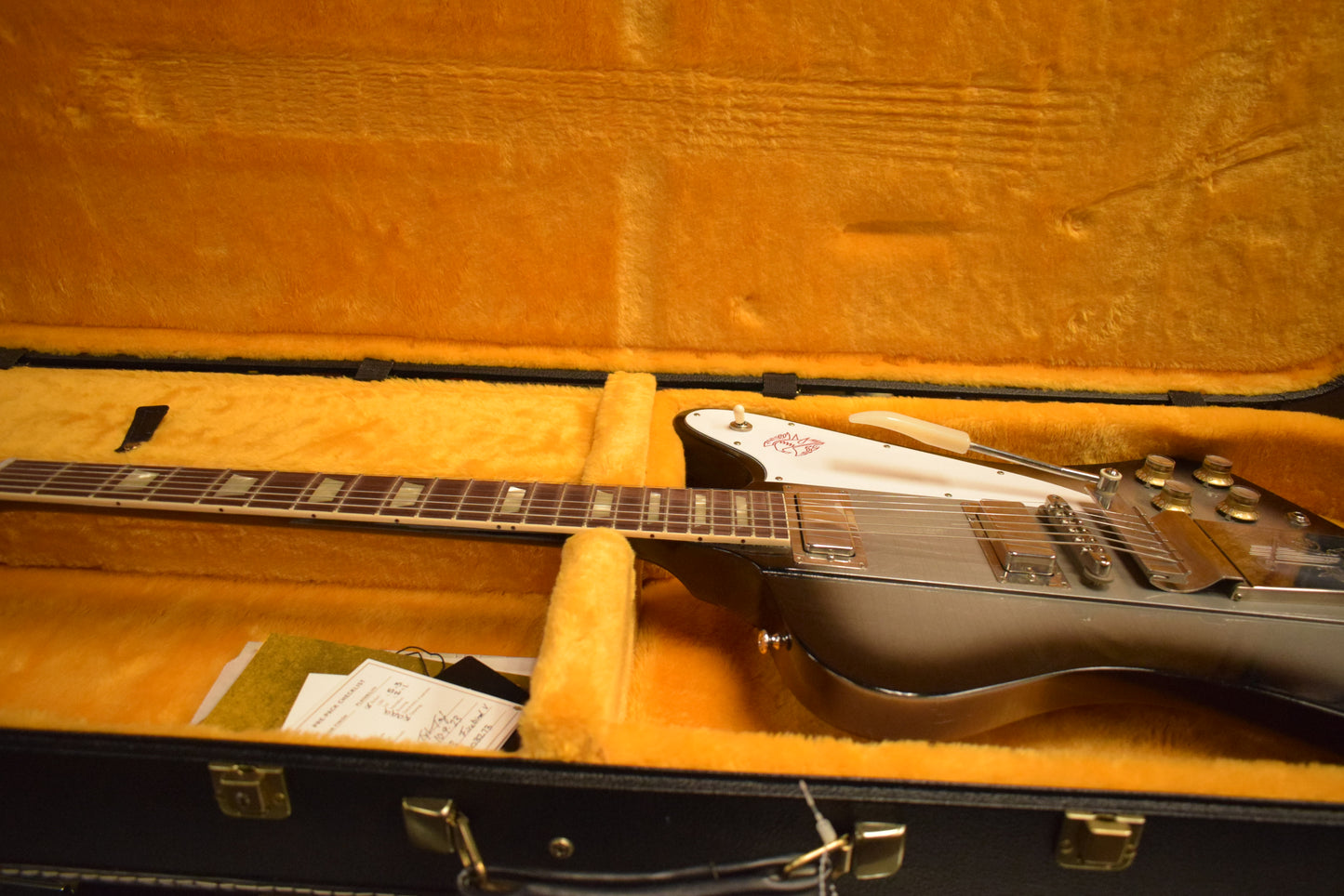 Gibson Murphy Lab 1963 Firebird V With Maestro Vibrola "Silverbird" Light Aged Fuller's Exclusive